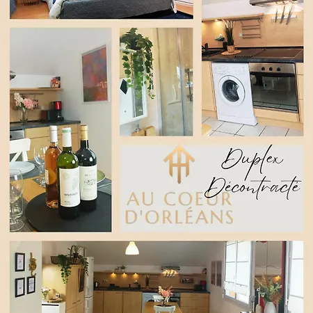 Le Duplex Decontracte Apartment Fleury-les-Aubrais Exterior photo
